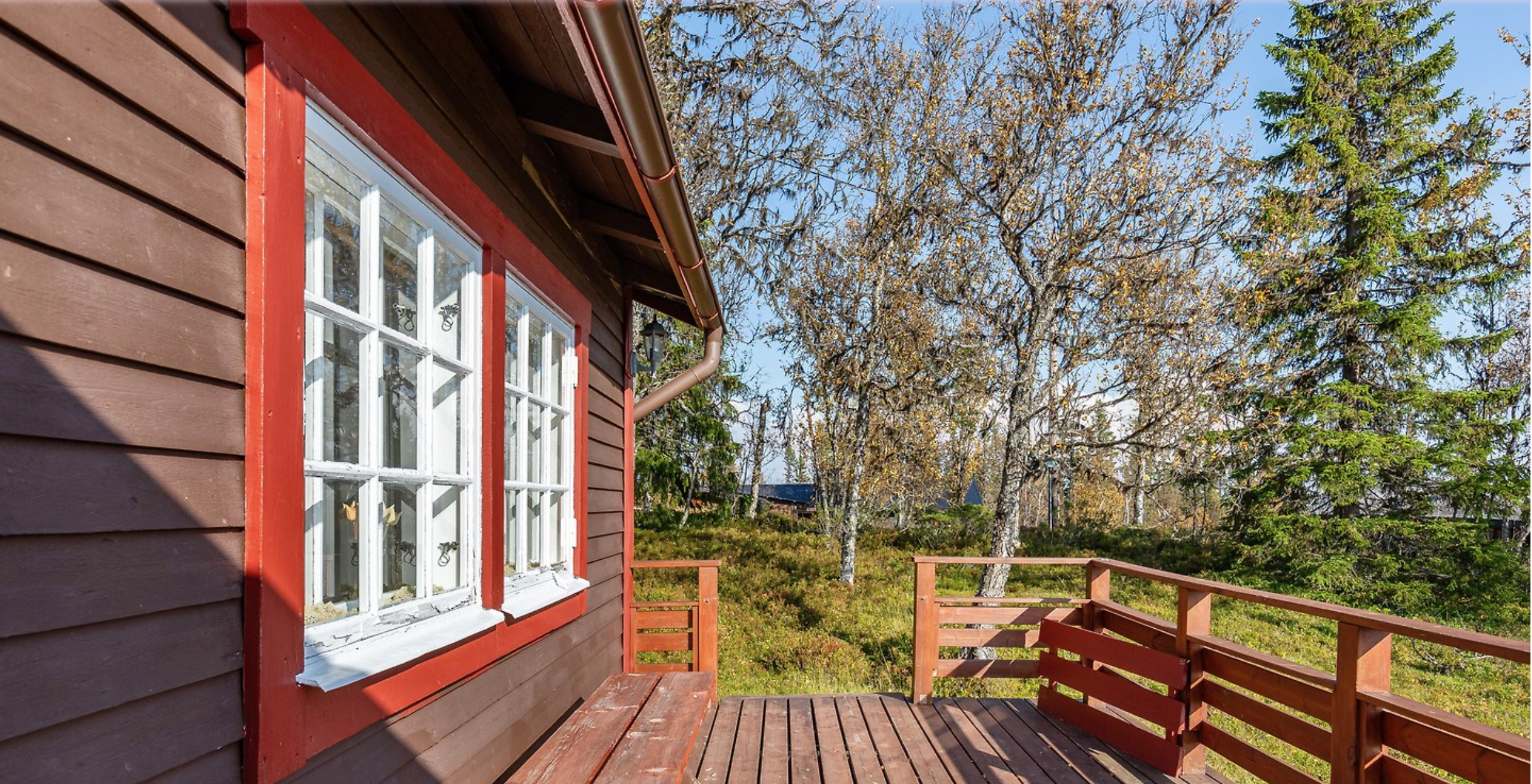 Särvfjället, Härjedalen — evening exterior